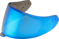 SCORPION EXO ECLIPSE FACESHIELD BLUE MIRRORED