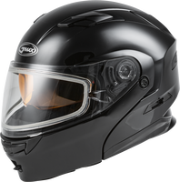 GMAX MD-01S Modular Snow Helmet Solid w/Quick Release Buckle Dual Shield