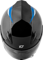 GMAX FF-49 SYTH HELMET BLACK/BLUE 2X