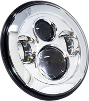 LETRIC LIGHTING CO 7" Headlight w/ Mount Adapter