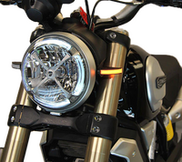 New Rage Cycles LED Front Turn Signals Ducati Scrambler 1100 2018-2023