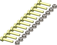 KFI PRODUCTS KFI-UHMW WEAR BAR HARDWARE KIT