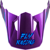 FLY RACING YTH KINETIC SURGE HELMET VISOR PINK/PURPLE/TEAL YS-YL