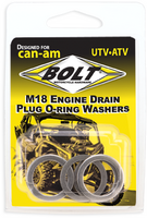 BOLT Engine Drain Plug Washer 5/pk