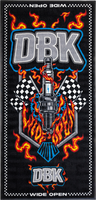 DBK WIDE OPEN BIKE MAT 3.5'X7'