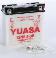 YUASA Conventional Battery — 6 V