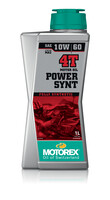 MOTOREX POWER SYNT 4T 10W60 1LT 10/CASE