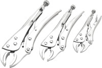 PERFORMANCE TOOL Locking Pliers Set
