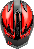 GMAX GM-11 DECIMA HELMET BLACK/RED/GREY MD