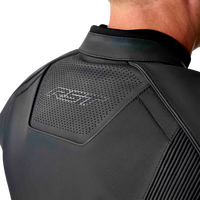 RST S1 D3O LEATHER JACKET BLACK 3X