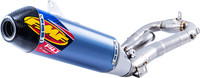 FMF Factory 4.1 RCT Titanium Anodized Full System w/ Carbon End Cap