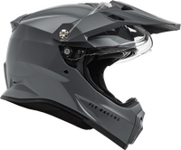 FLY RACING TREKKER SOLID HELMET GREY MD