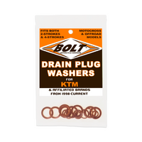 BOLT KTM Copper Drain Plug Washers