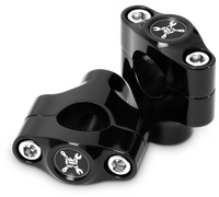 BURLY BRAND Hawk Riser Clamp For 1" Bar