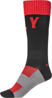 FLY RACING MX PRO SOCKS RED/BLACK LG/XL