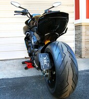 NEW RAGE CYCLES Side Mount License Plate