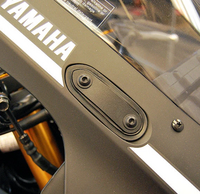 New Rage Cycles Mirror Block Off Plates