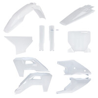 ACERBIS PLASTIC KIT- FULL HUS WHITE
