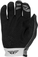 FLY RACING LITE GLOVES GREY/BLACK XS