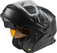 GMAX MD-01S Modular Snow Helmet Solid w/Quick Release Buckle Electric shield