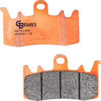 GBrakes BRAKE PADS SINTERED CERAMIC