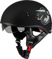 GMAX HH-65 DRK1 Half Helmets