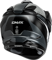 GMAX GM-11 DECIMA HELMET BLACK/GREY/WHITE MD