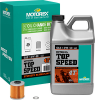 Motorex 311915 Oil Change Kit 10W-40 2025-2026 Kawasaki KX250 KX250X