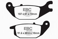 Organic Base "FA" Brake Pads