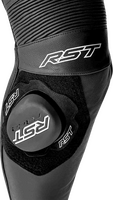 RST S1 D3O SUIT BLK/WHI LEATHER SM