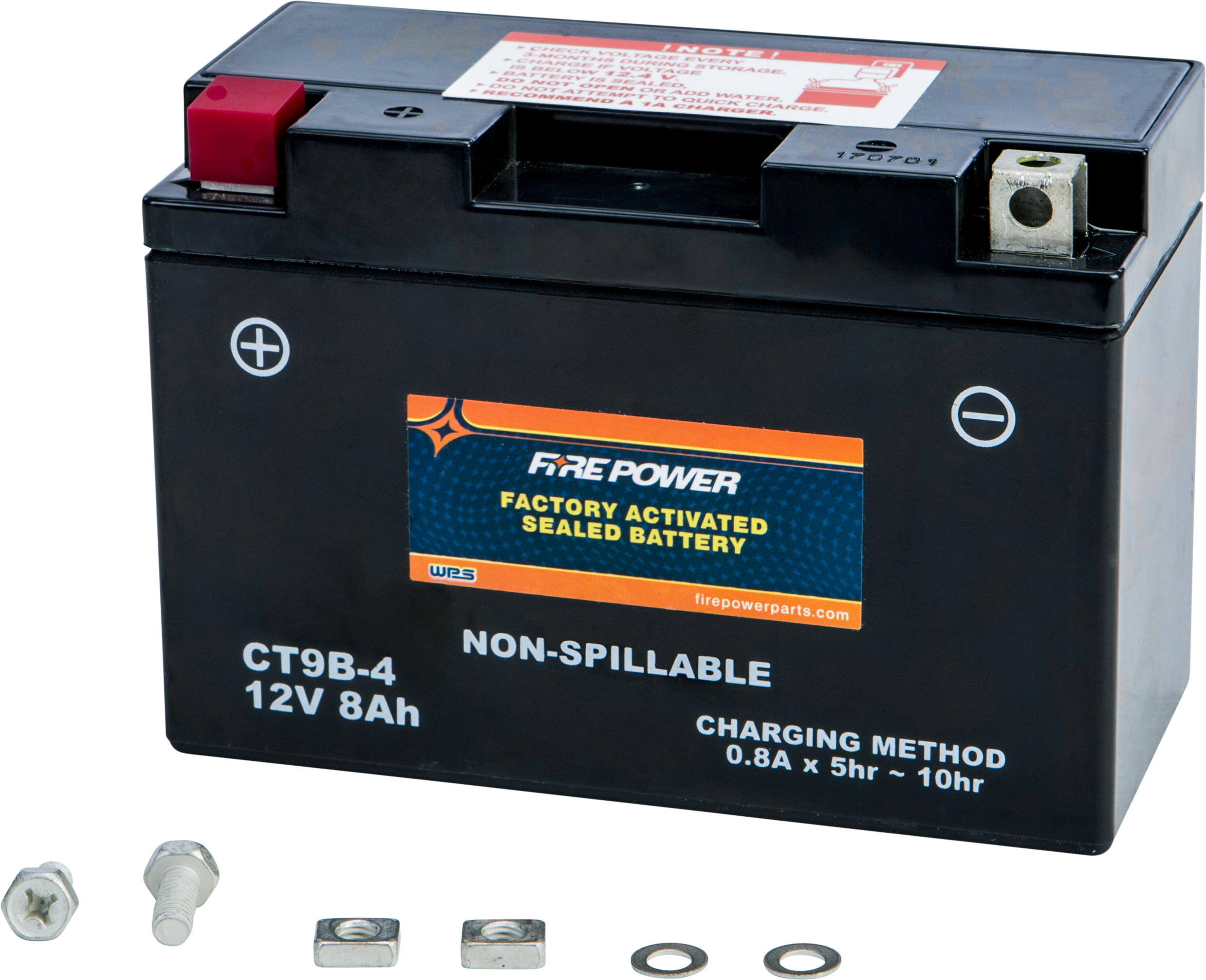 Factory Activated Sealed Battery