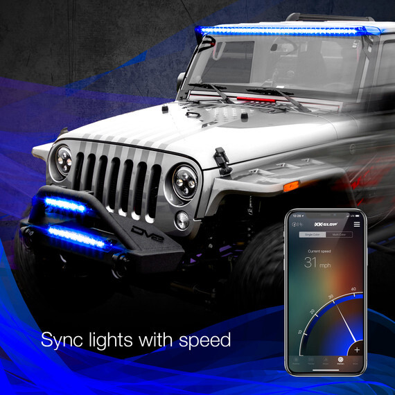 Multi-Color XKChrome RGBW LED Light Bar