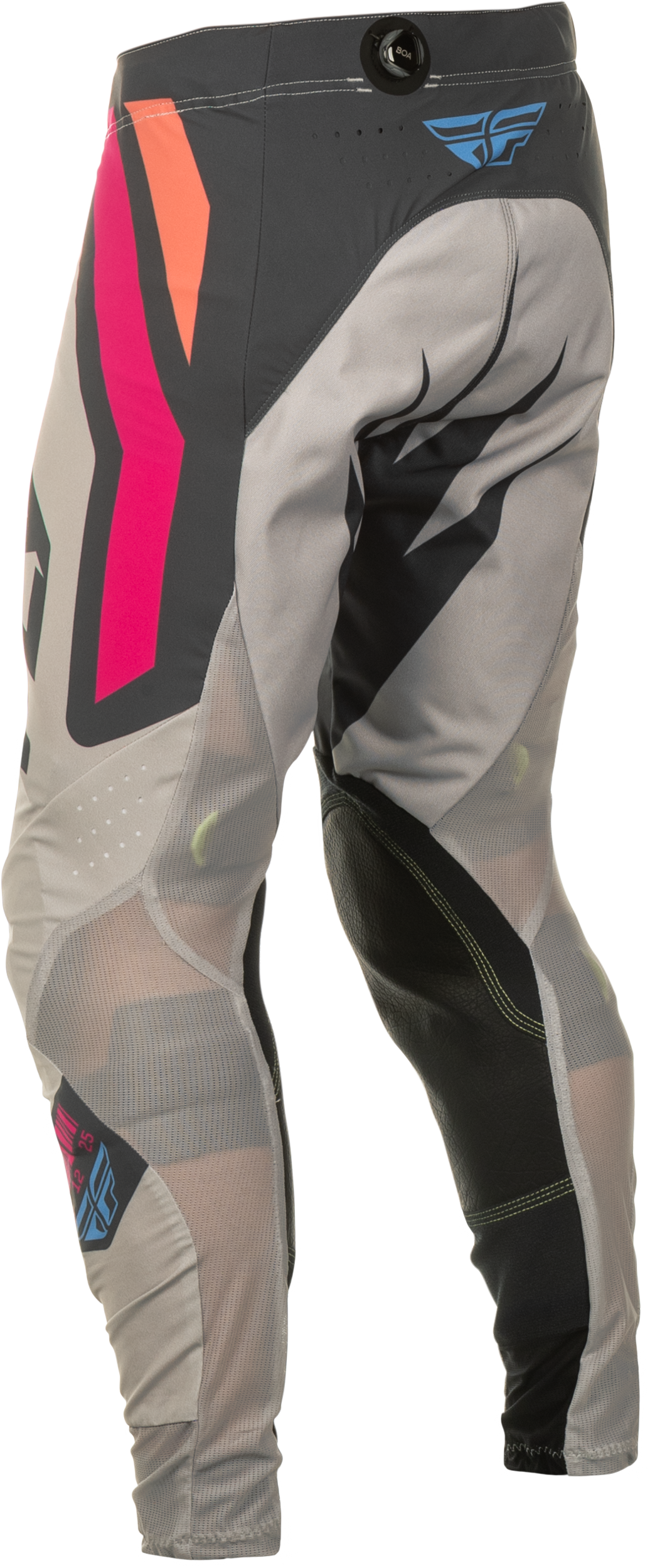 Fits Lite Vice Pants Ca/Ny Light Grey/Pink/Coral Sz 36