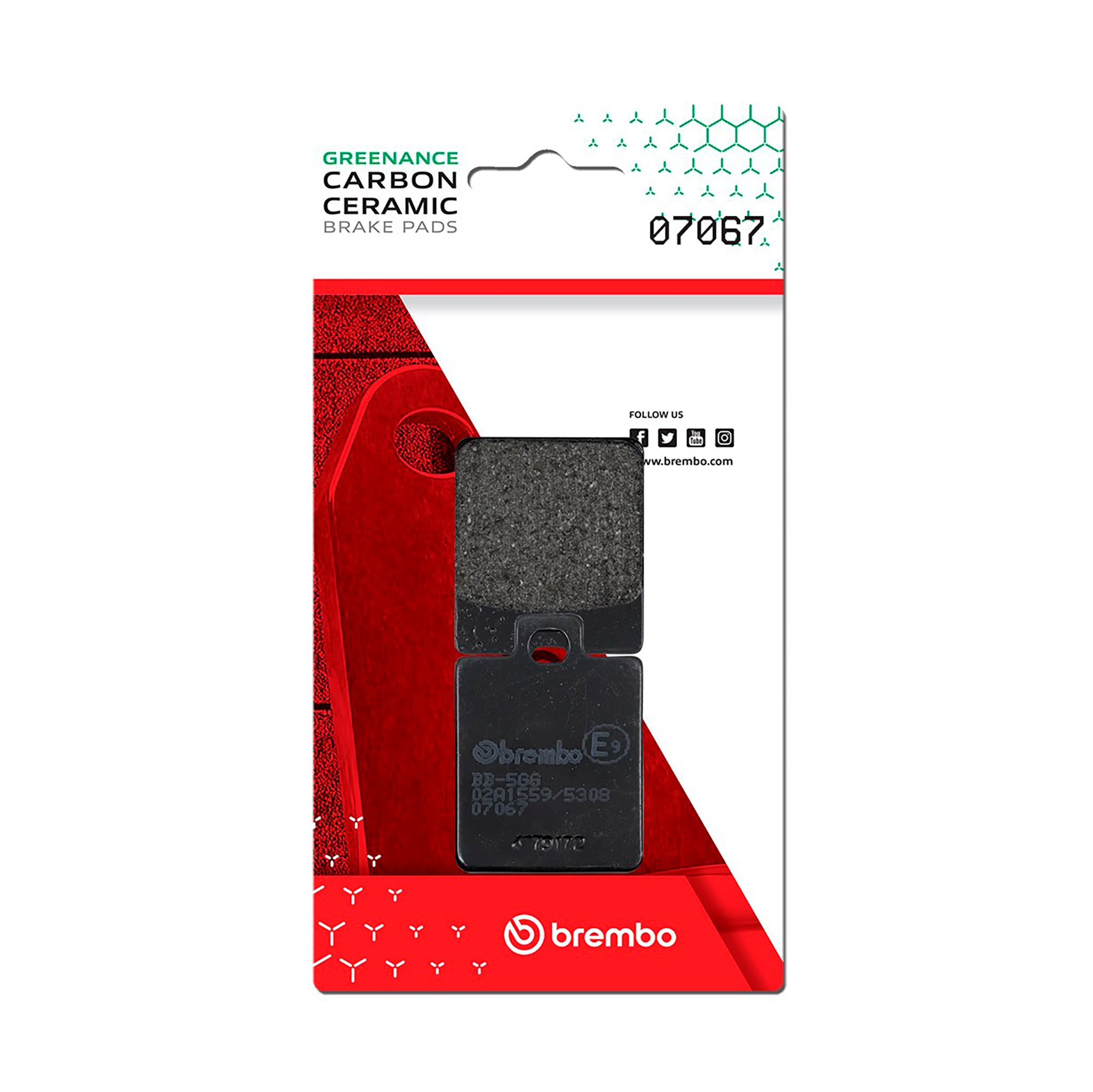 Prime Carbon Ceramic Brake Pads