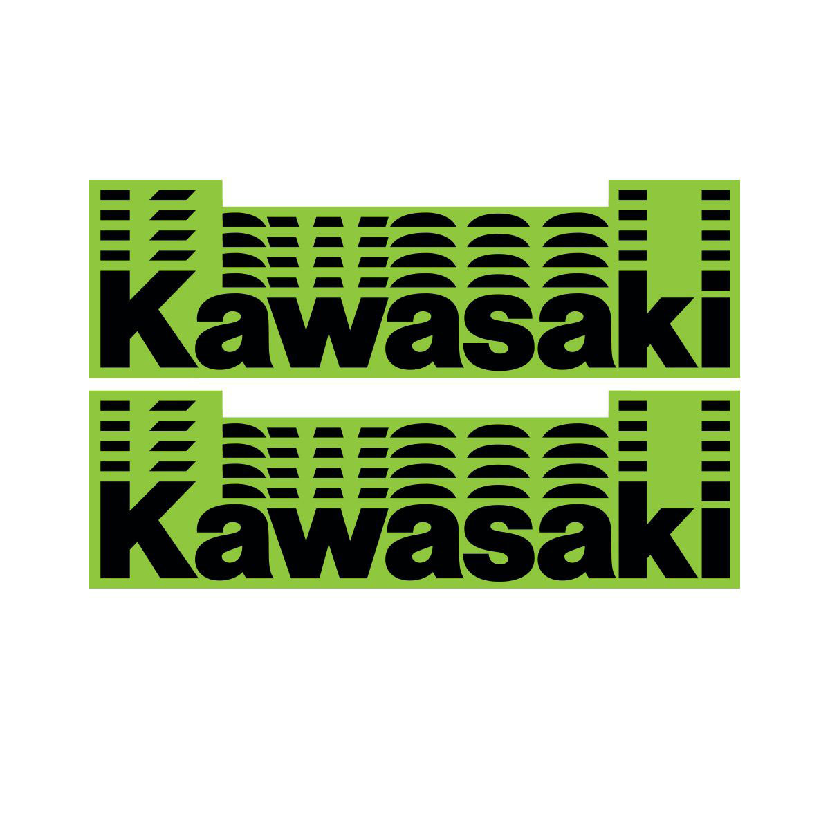D-COR Kawasaki Decal Sheet - View 1