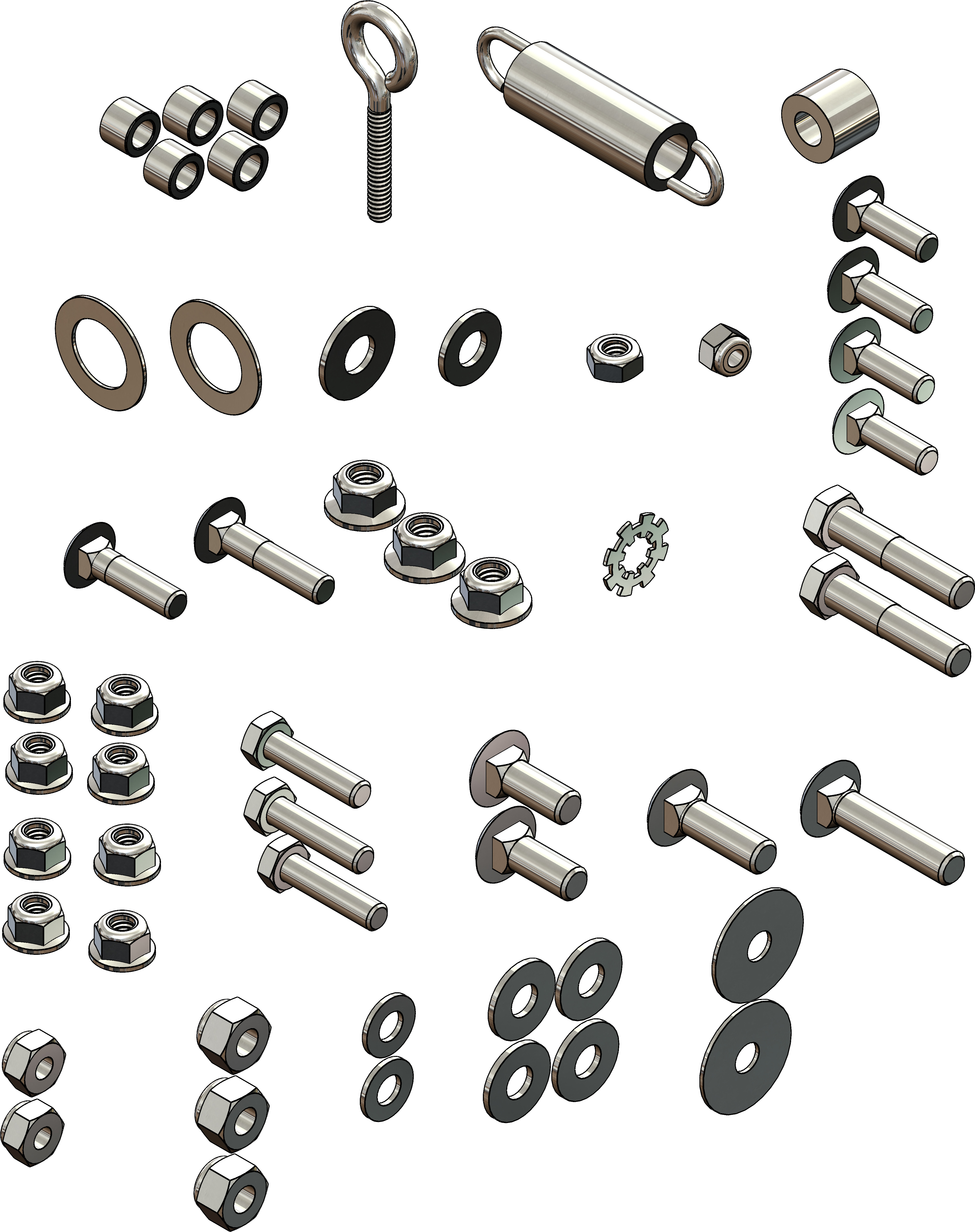 Manual Lift Kit Replacement Hardware Kit