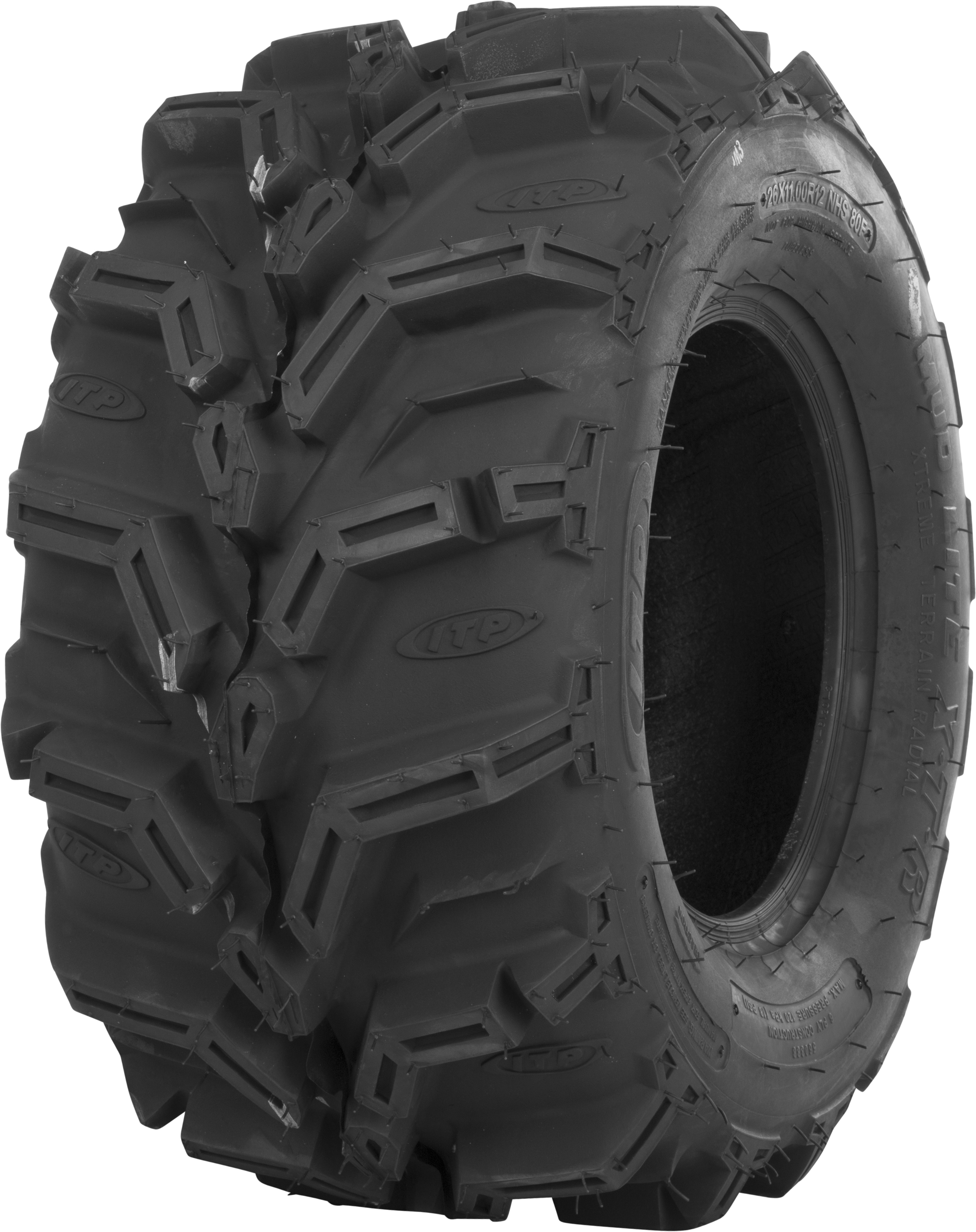 ITP Mud Lite Xtr Rear 27x11R12 LR1050lbs Radial Tire – Fits Polaris RZR, Honda Pioneer, Can-Am Maverick