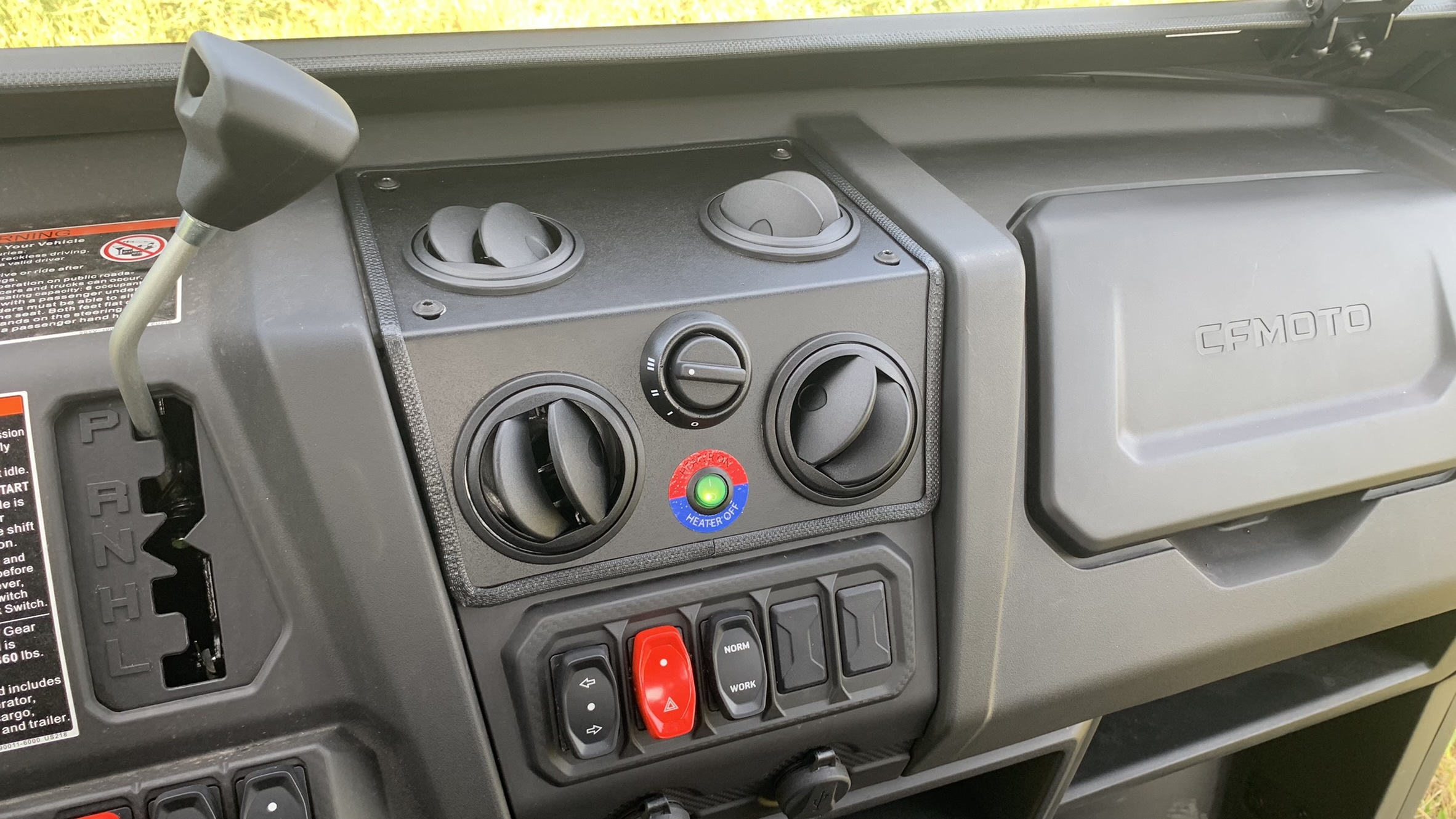 UTV Cab Heater