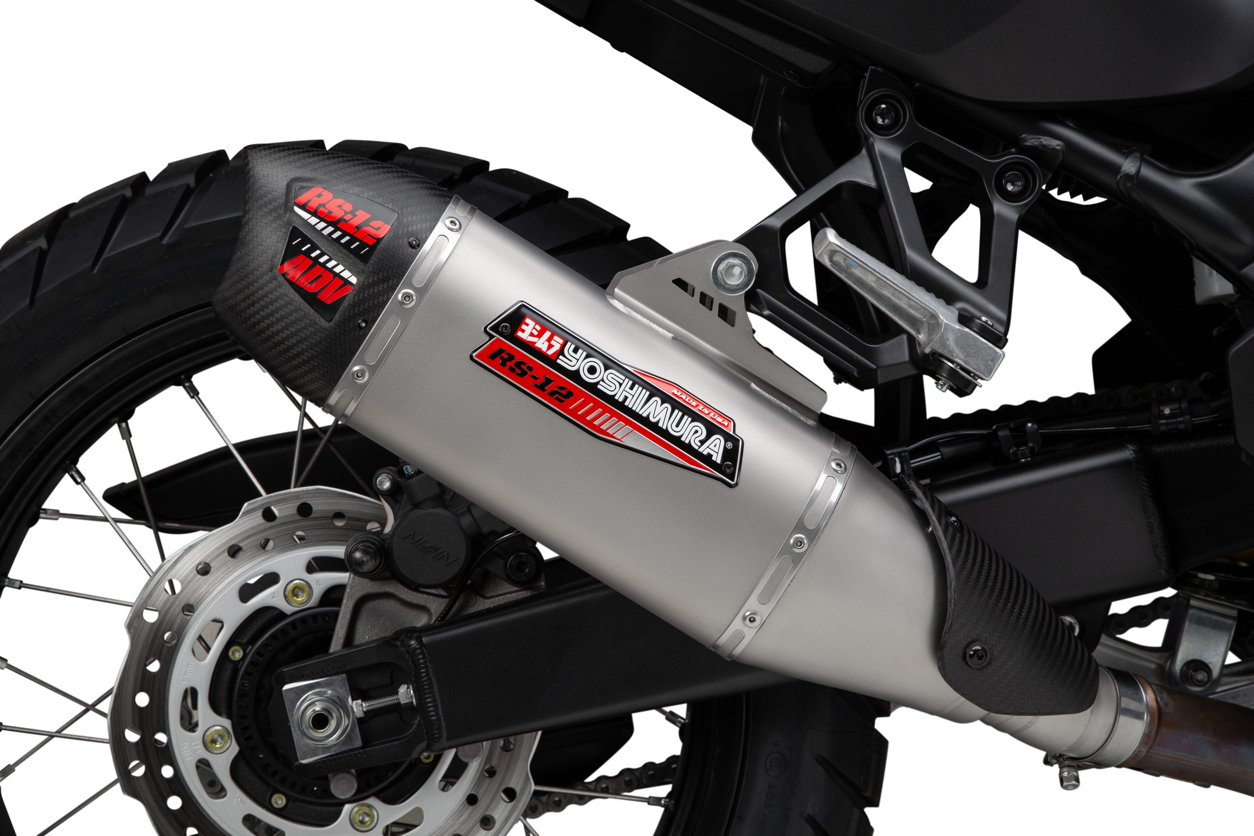 YOSHIMURA EXHAUST ADV STREET RS-12 SLIP-ON SS-SS-CF - View 1