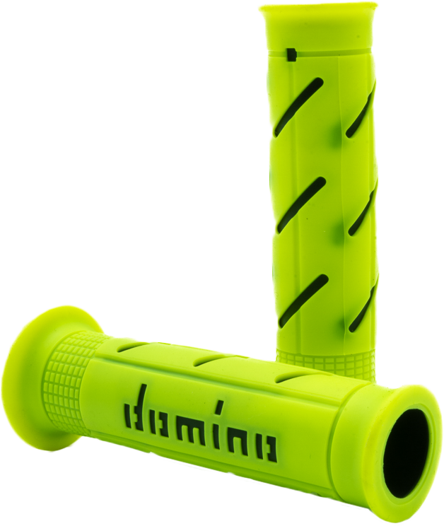 HAPPY50 DOMINO RACING XM2 GRIPS FLO YELLOW/BLACK PAIR