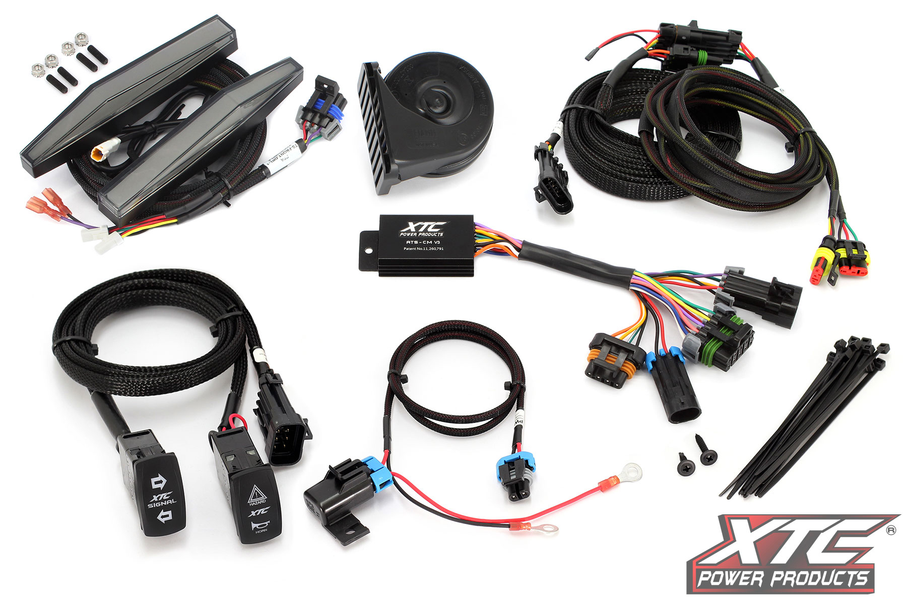 AUTO TURN SIGNAL KIT W/ HORN AND FRONT DRL LIGHTS CAN