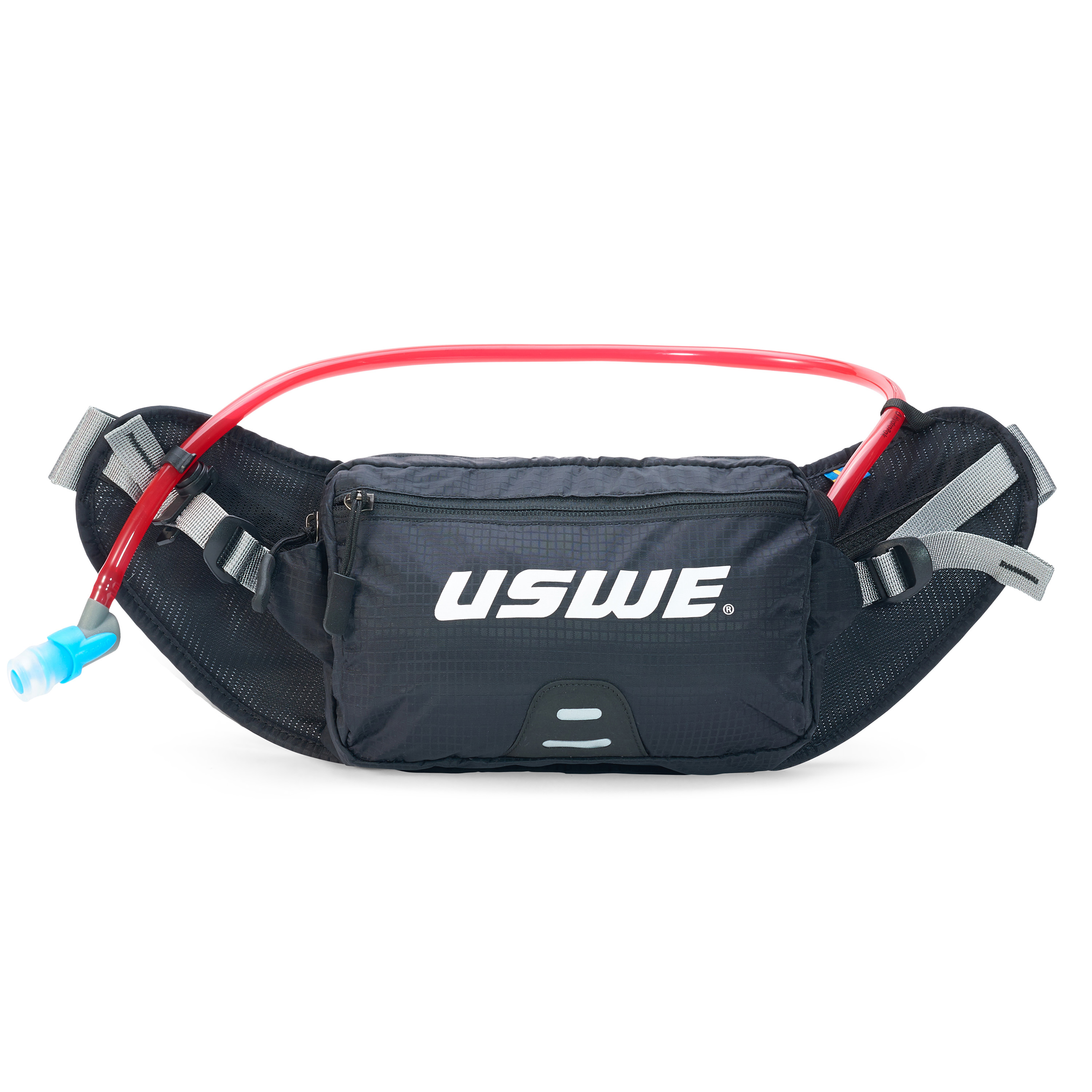 USWE ZULO 2L WAIST PACK 1L ELITE PNP BLACK - View 1