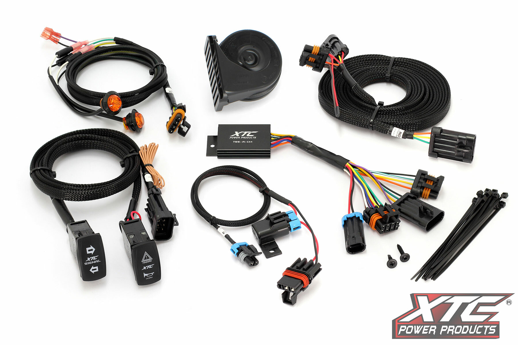 XTC Power Products ATS-POL-GBU Self-Canceling Turn Signal System for Polaris Ranger & General
