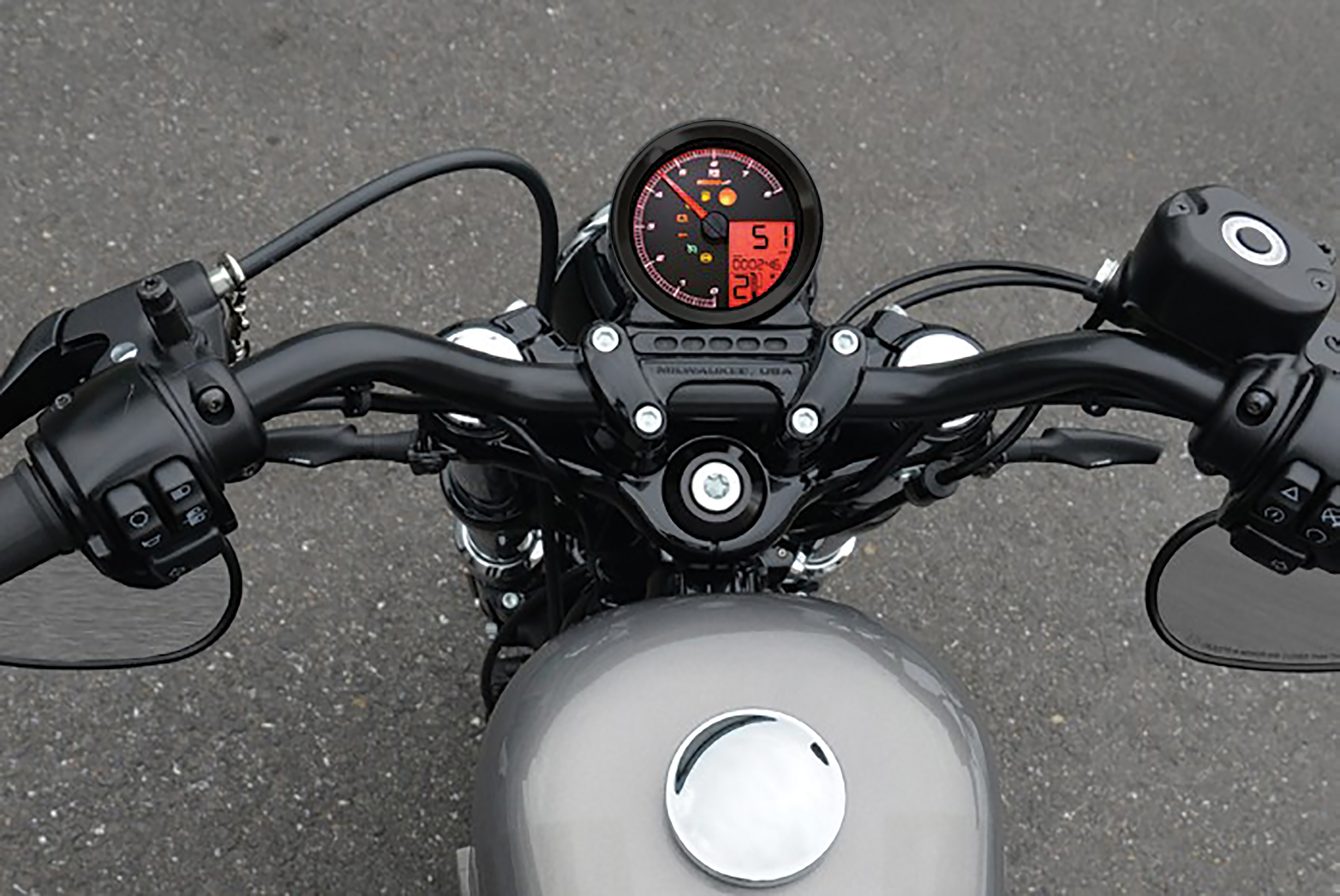 LCD Color Change Speedo and Tachometer