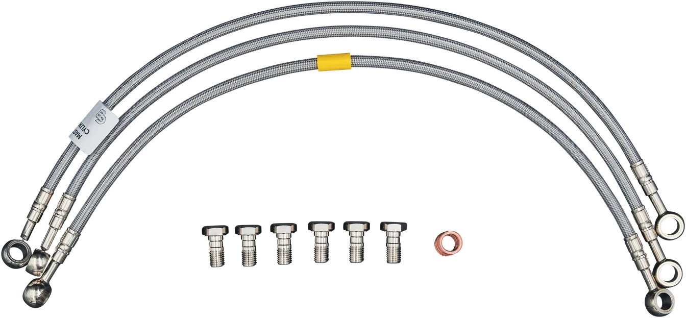 GBRAKES 3 LINE BRAKE LINE KIT HON - View 1