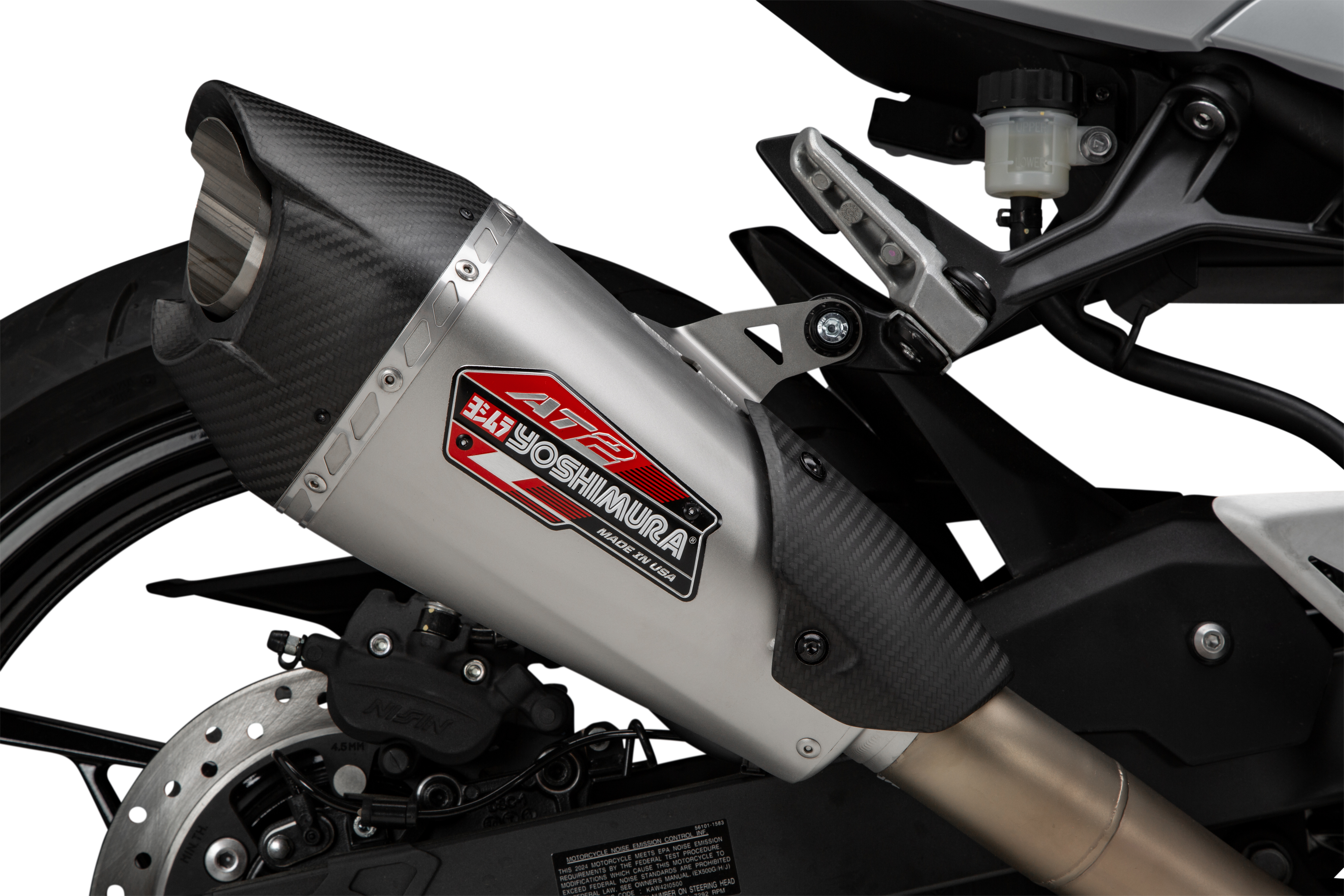 YOSHIMURA KAWASAKI NINJA 500 / Z500 2024 RACE AT2 STAINLESS