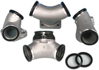 James Gaskets Gasket Intake Man Rub/Mtl Lip All Evo 10/Pk 26 Gaskets/Seals