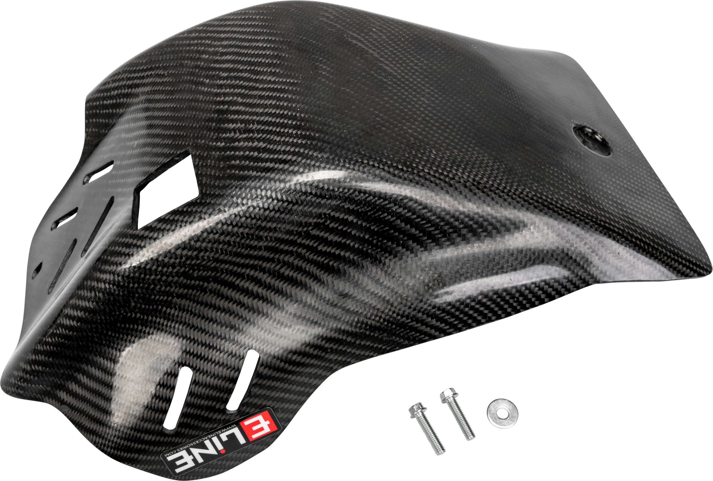 E-LINE ACCESSORIES Carbon Fiber Skid Plates - View 1