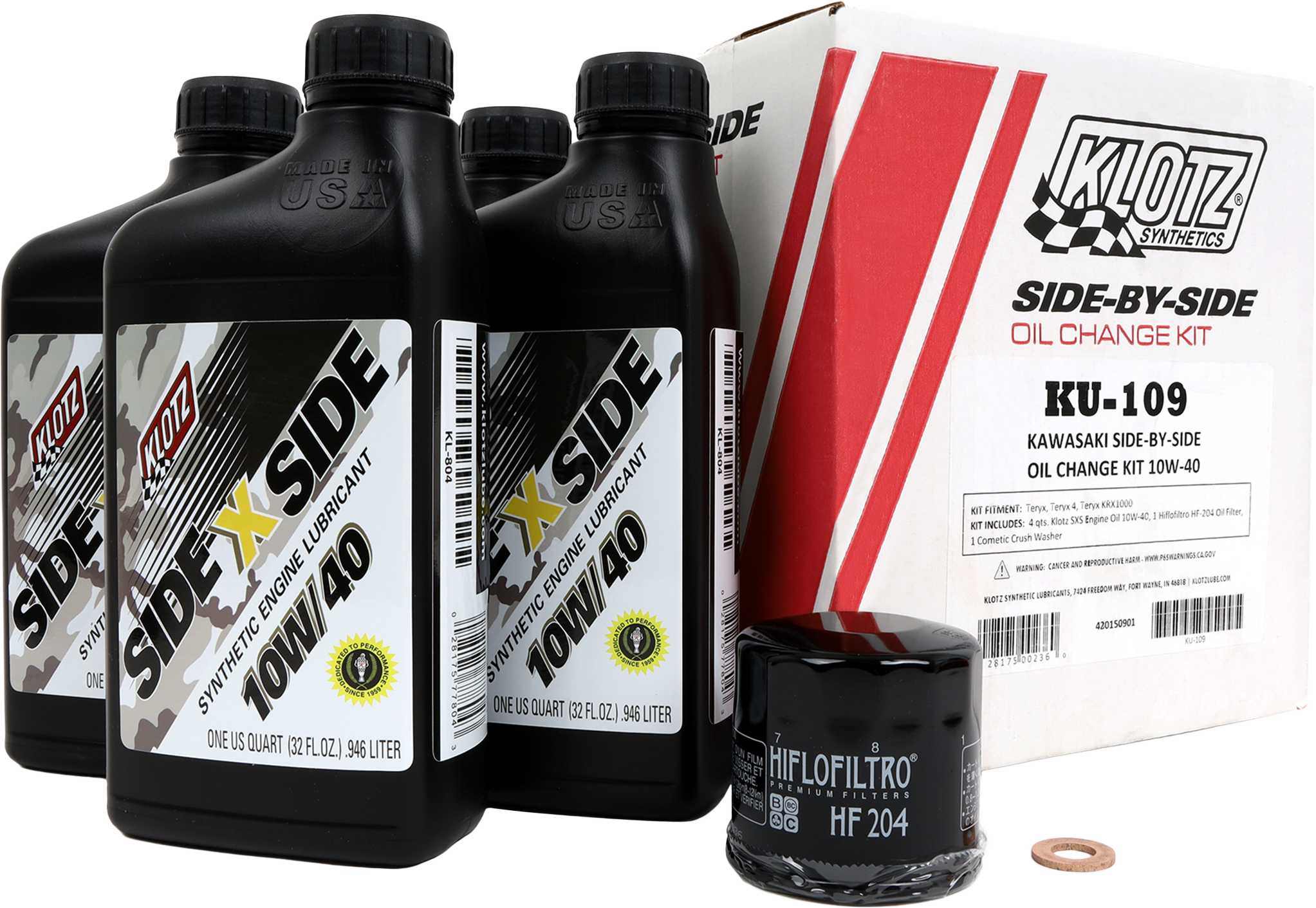 Side X Side Oil Change Kit