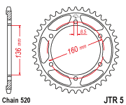 Steel Rear Sprocket